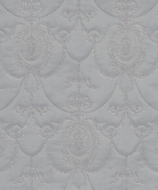 Rich Trianon Damask Wallpaper - Grey - Discontinuing