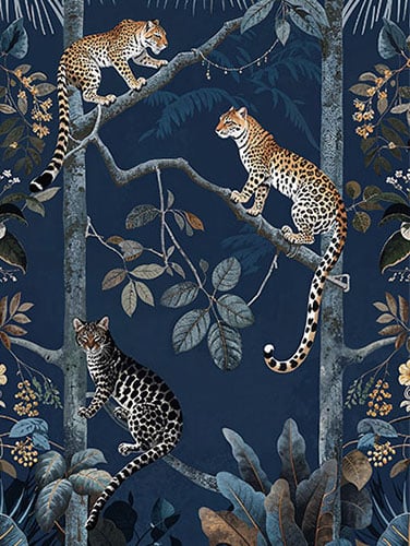 Panthera The Mural Hybrid Wallpaper