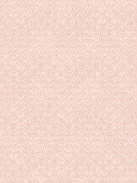 Tiny Wings - Art Deco Wallpaper  - Pale Pink