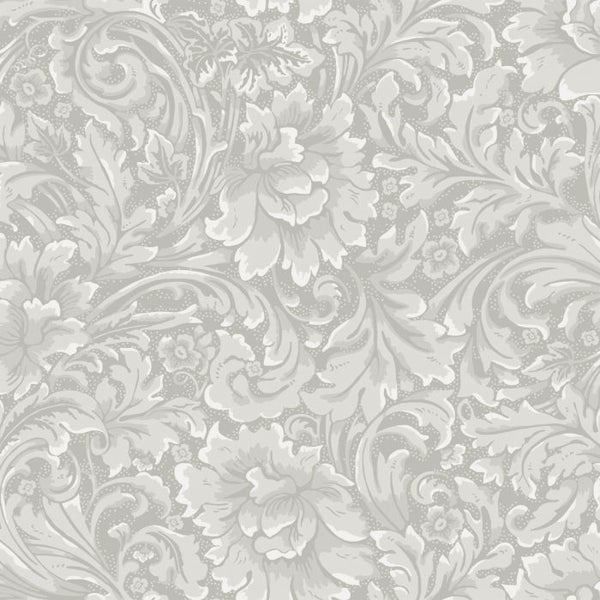 Sample - Idun Floral Symphony Wallpaper - Beige