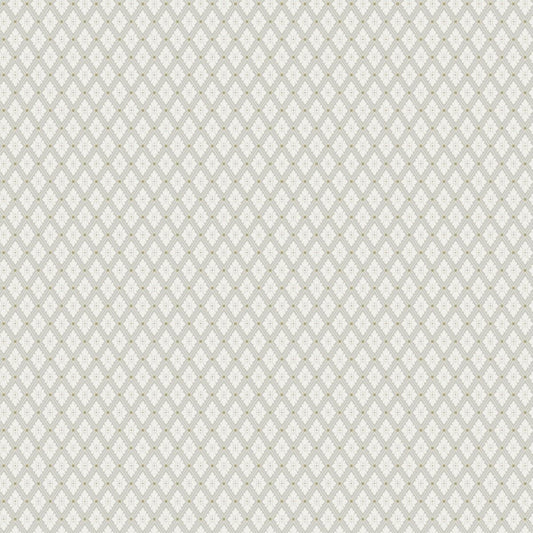Selma Diamond Wallpaper - Grey