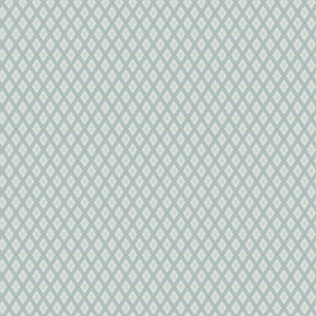 Selma Diamond Wallpaper - Blue