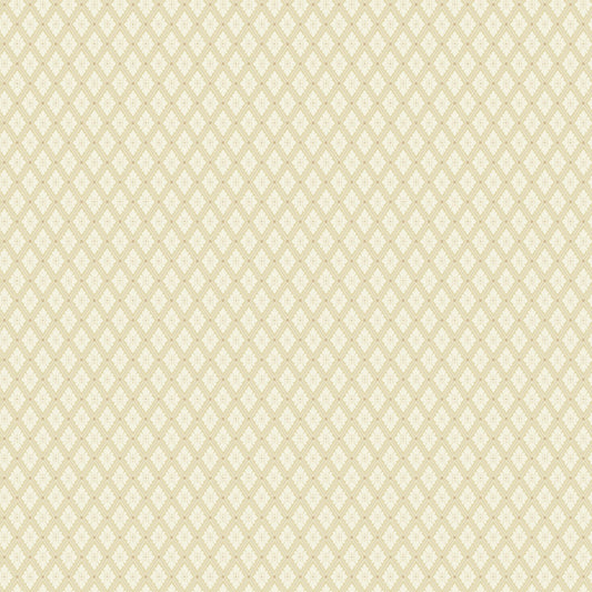 Selma Diamond Wallpaper – Vanilla