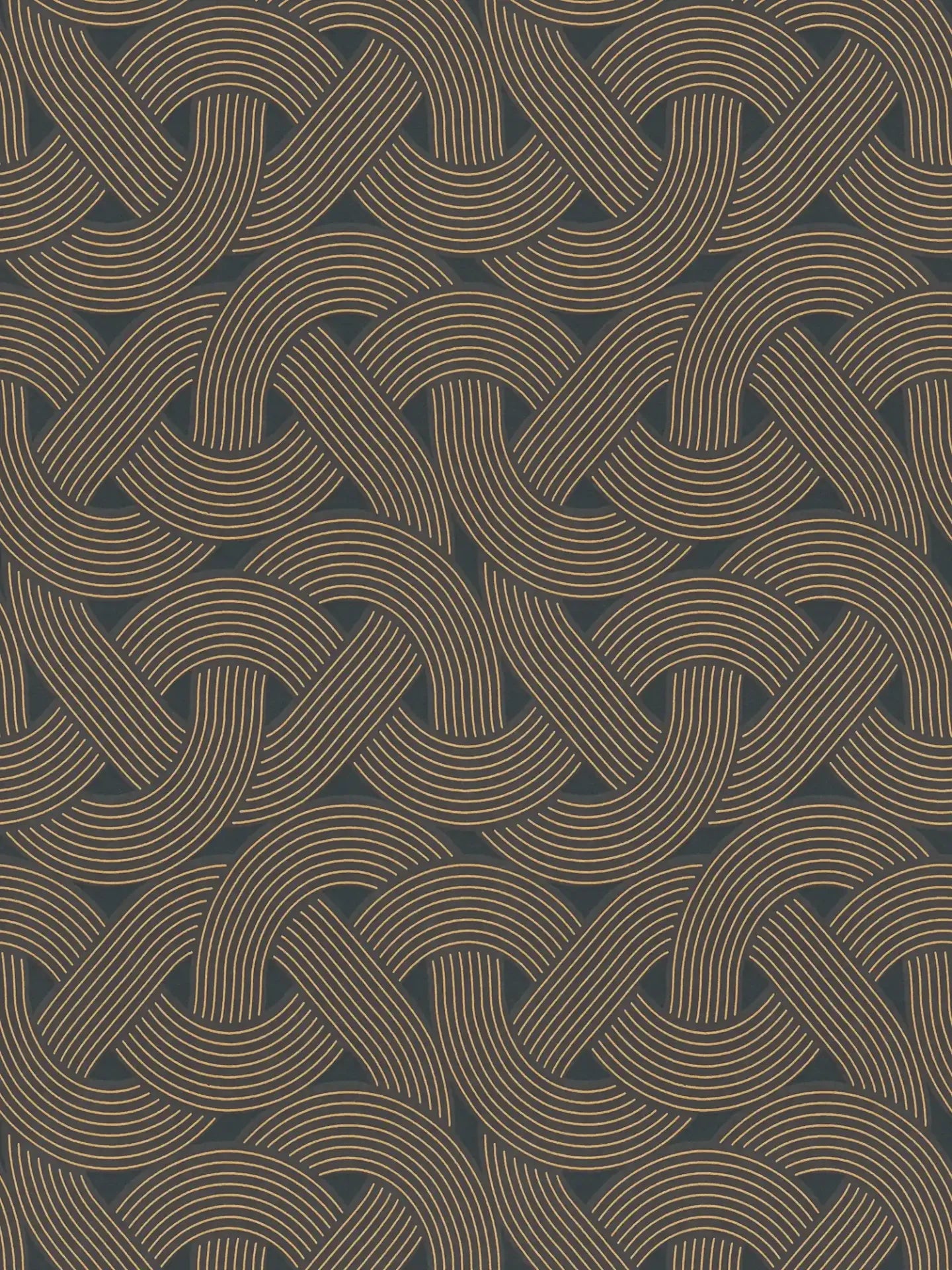Weave - Architects Wallpaper - Black