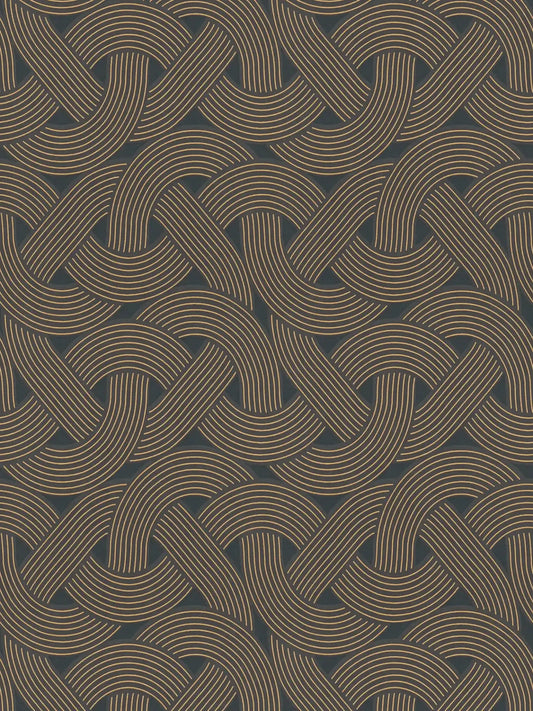 Weave - Architects Wallpaper - Black