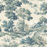 Boulognerskogen Wallpaper - Blue