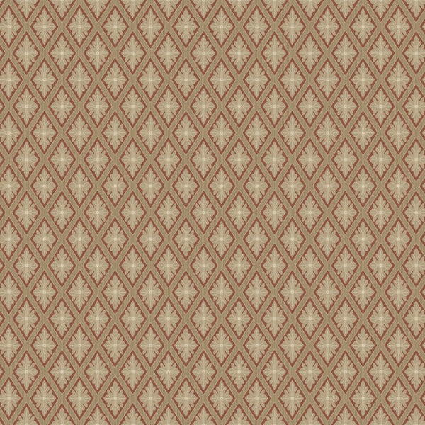 Sample - Lillstugan Wallpaper - Red
