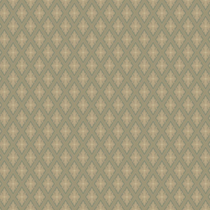 Sample - Lillstugan Wallpaper - Green