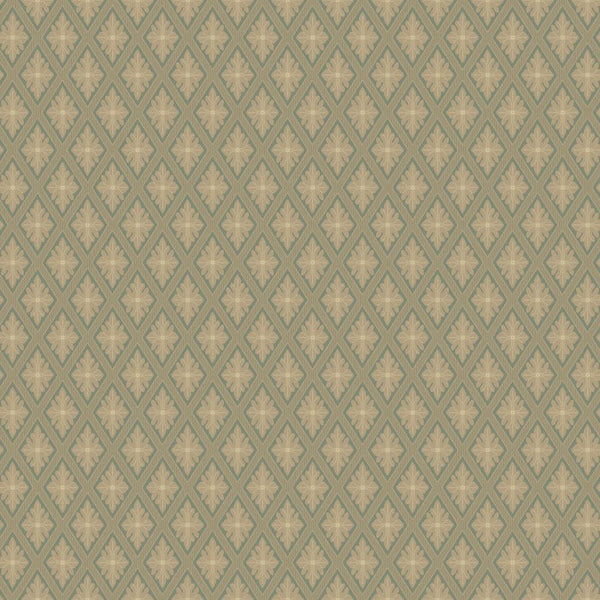 Sample - Lillstugan Wallpaper - Green