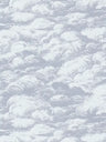 Cloudy Cloud Wallpaper - Grey