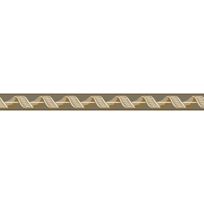 Sample - Eugen Frieze Wallpaper - Brown