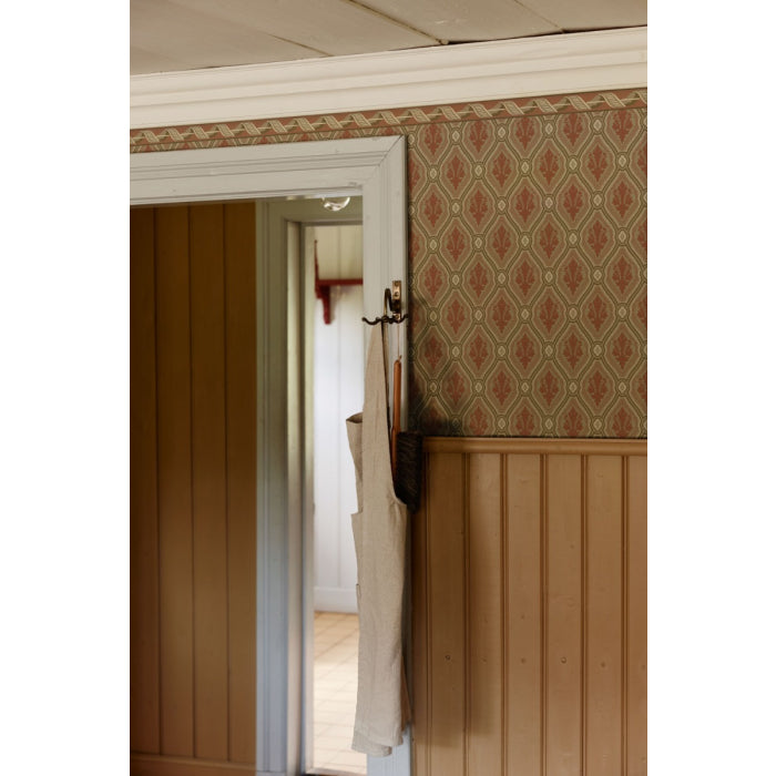 Eugen Frieze Wallpaper - Red