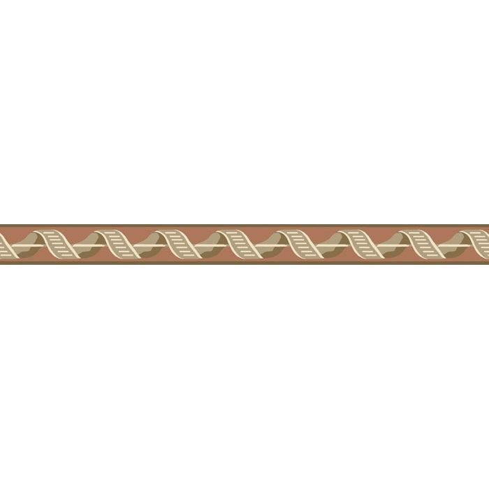 Sample - Eugen Frieze Wallpaper - Red