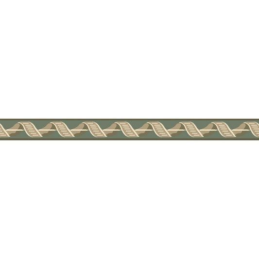 Eugen Frieze Wallpaper - Green