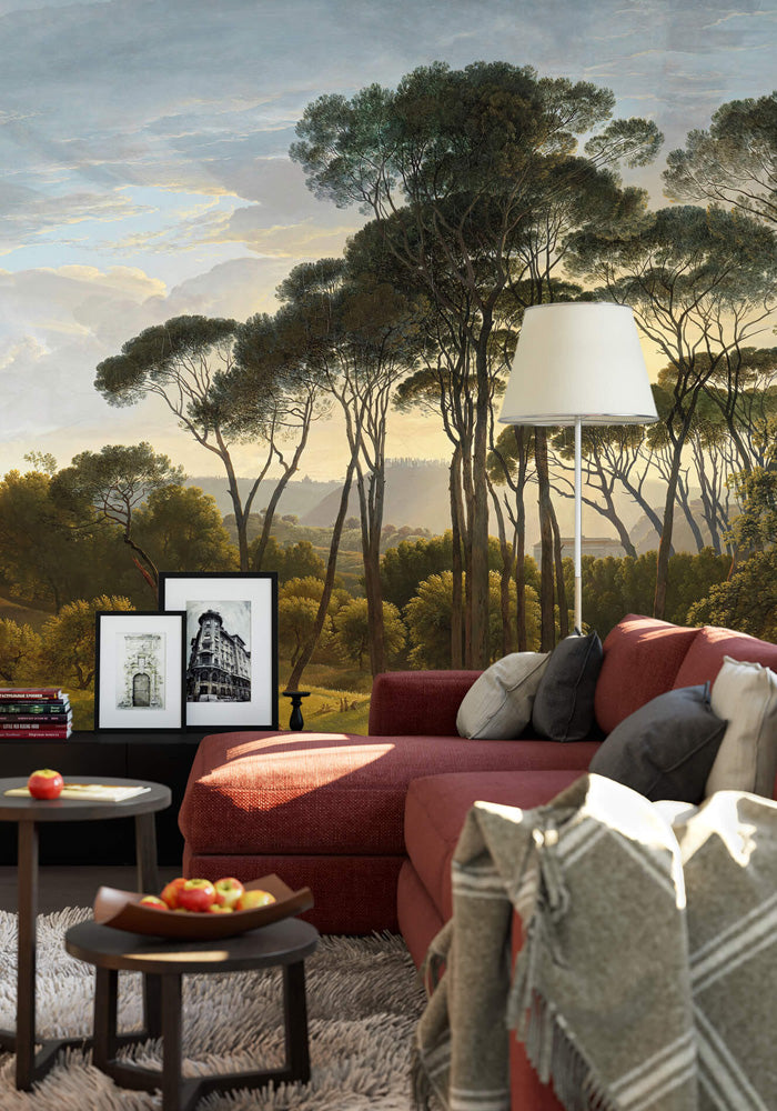 Italian Landscape Mural Wallpaper - 2 sizes
