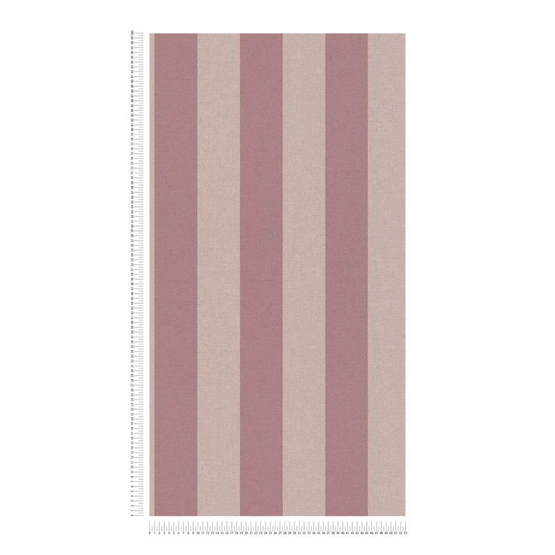 Bold Bands - Stripe Wallpaper - Purple