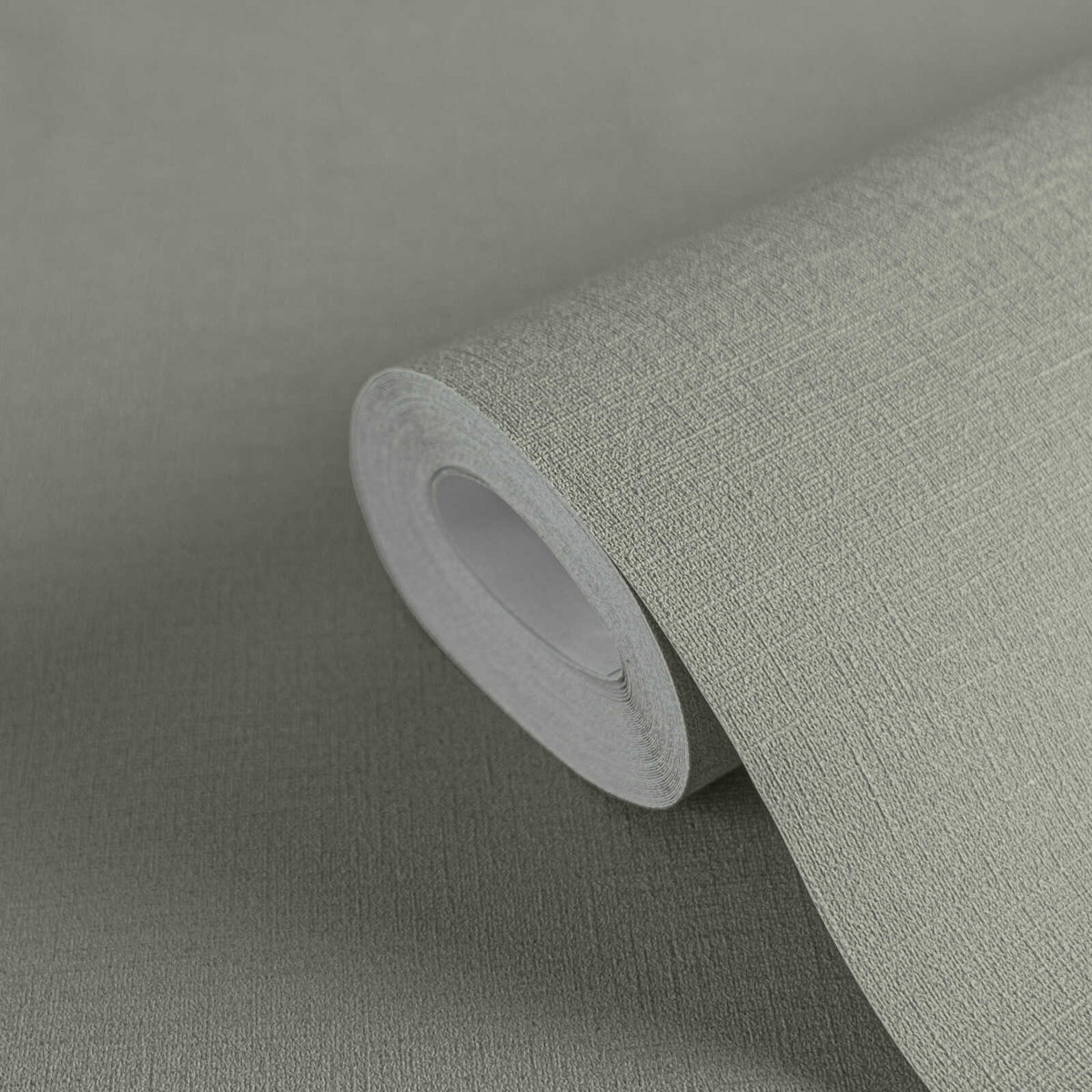 Sample – Retro Chic Plain Textured Wallpaper – Sage
