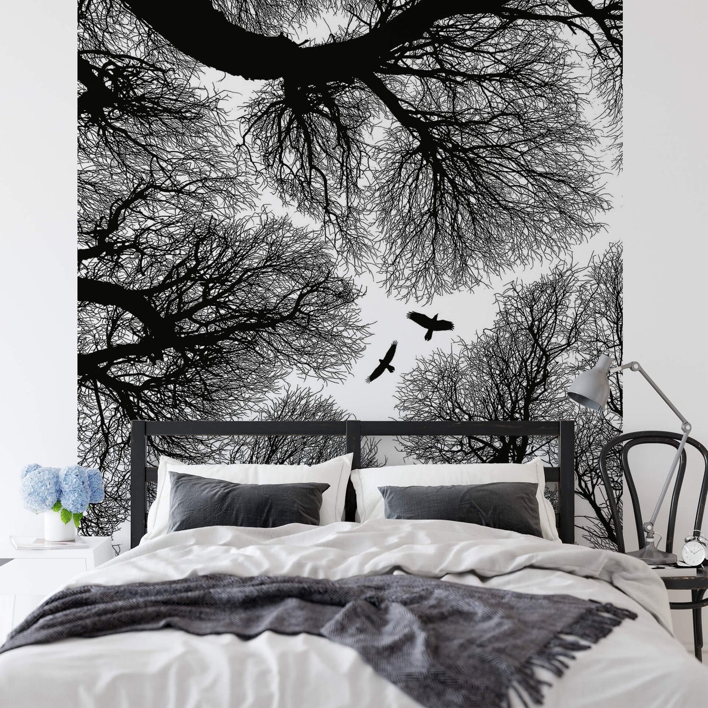 Winter Forest Mural - 260 cm High x 384cm Wide