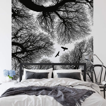 Winter Forest Mural - 260 cm High x 384cm Wide