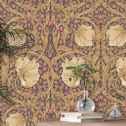 Pimpernel Wallpaper - Fig/Sisal