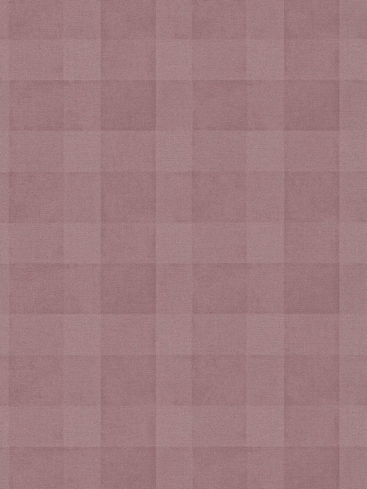 Bistro Plaid - Checkered Wallpaper - Purple