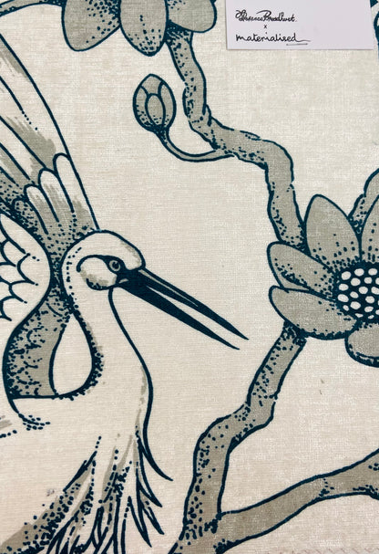 Egrets Florence Broadhurst Fabric - 12 Colours