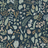 Herbarium Wallpaper - Blue