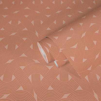 Weave - Architects Wallpaper - Orange