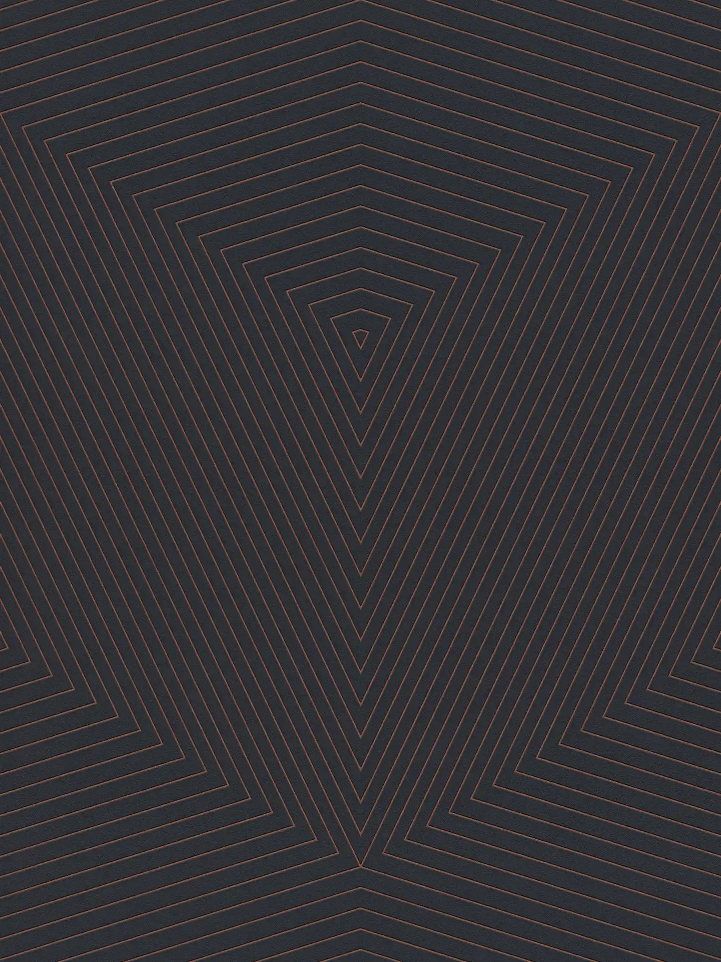 Geometric Paris Wallpaper - Black/Gold - Discontinuing