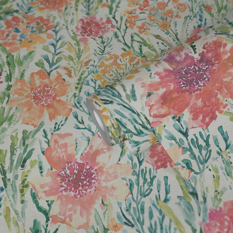 Sample - Aquarell Dreams Wallpaper - Multi