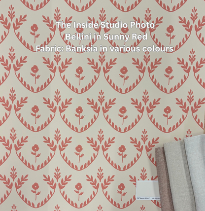 Bellini Wallpaper - Sunny Red