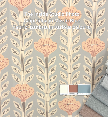 Caipirinha Wallpaper - Mizzle Blue