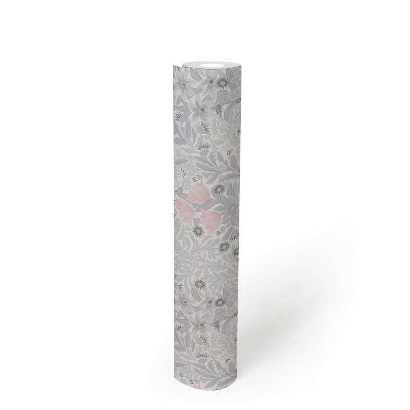 Antique Floral Trails Wallpaper Online NZ | The Inside - Grey