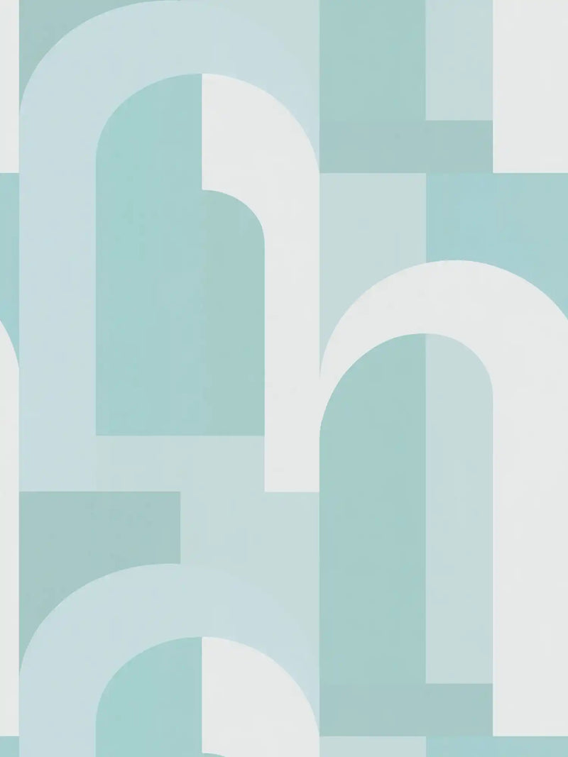 Sample - Graphics Arch Wallpaper - Blue