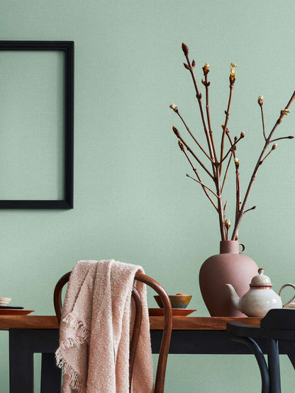 Solid Textured Wallpaper - House of Turnowsky - Green