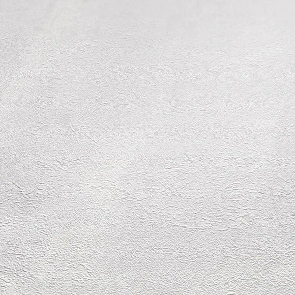 Sample - Rough Plaster Wallpaper - Medium White