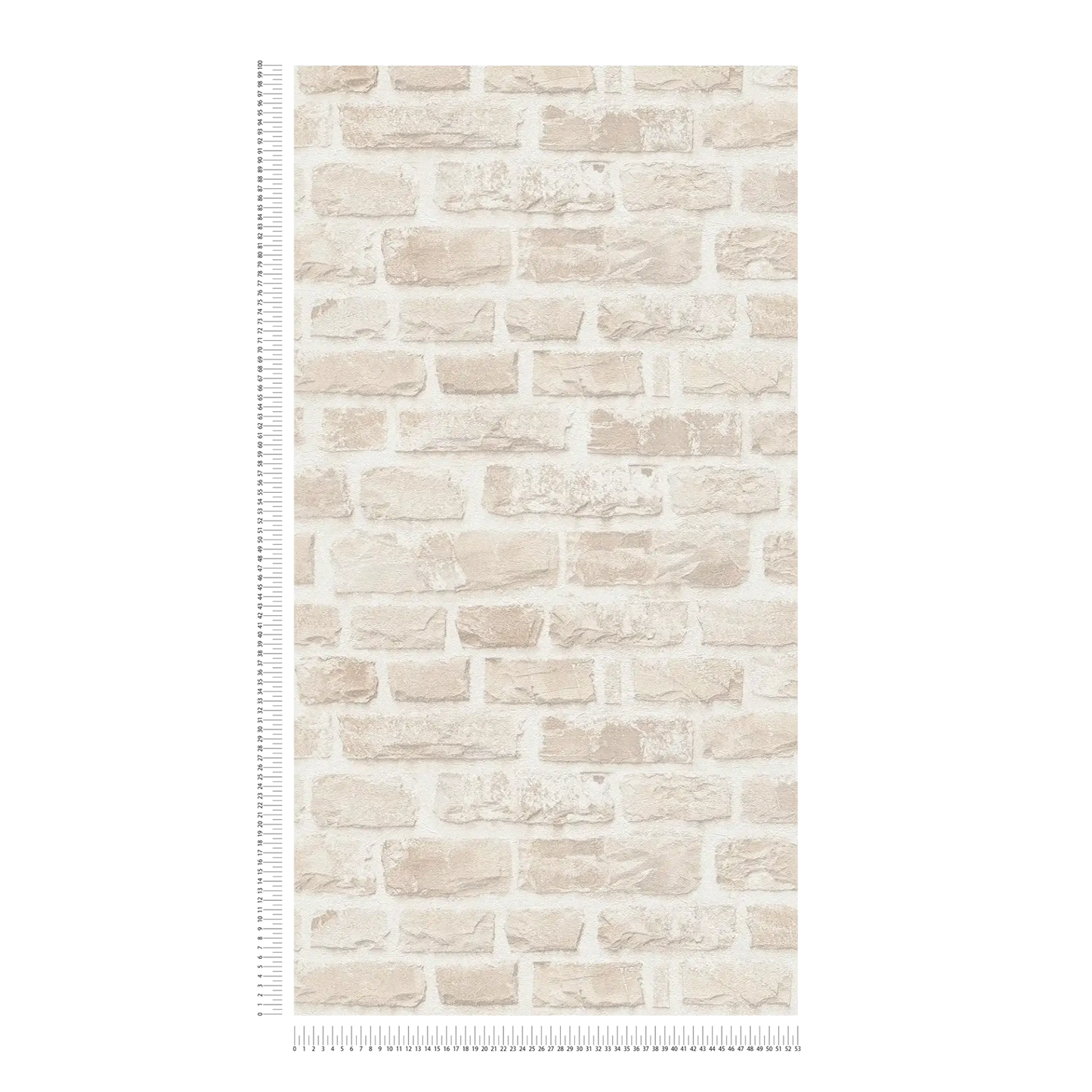 Classic Brickstone - Natural Wallpaper - Beige