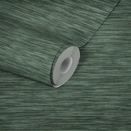 Jung Reed Heavy Weight Vinyl Wallpaper - Forest Green - Arriving January 2027