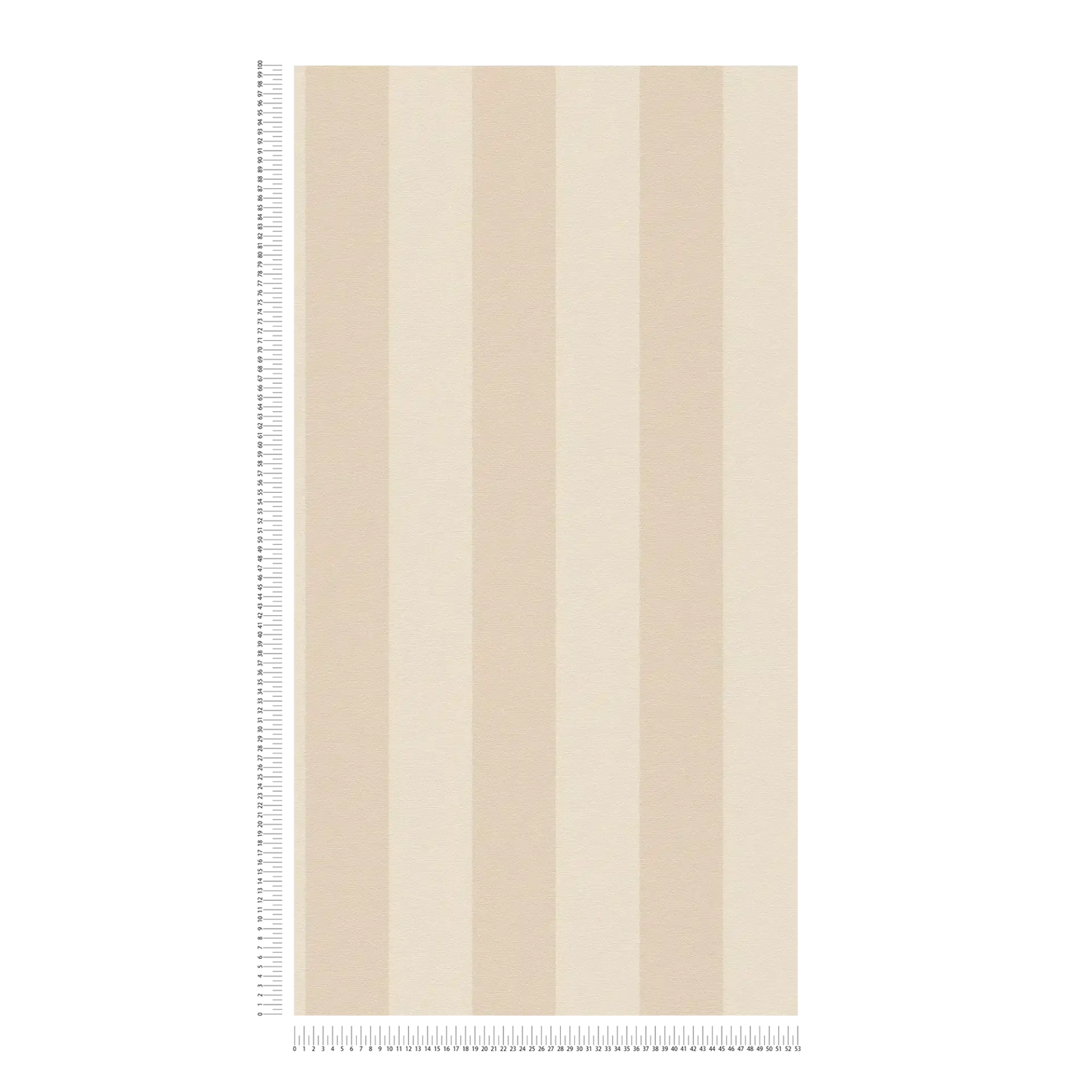 Bold Bands - Stripe Wallpaper - Cream