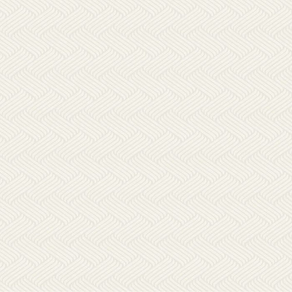 Sample - Strå - Straw Weave Wallpaper - White