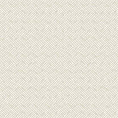 Strå - Straw Weave Wallpaper - Beige