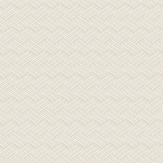 Strå - Straw Weave Wallpaper - Beige