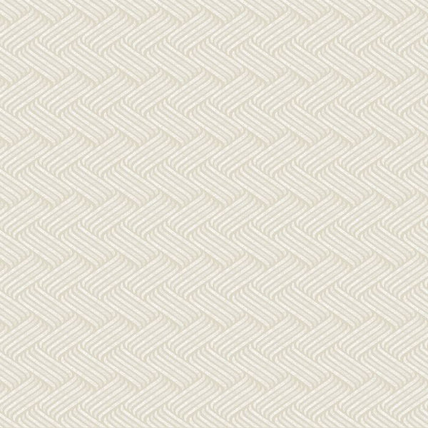 Sample - Strå - Straw Weave Wallpaper - Beige