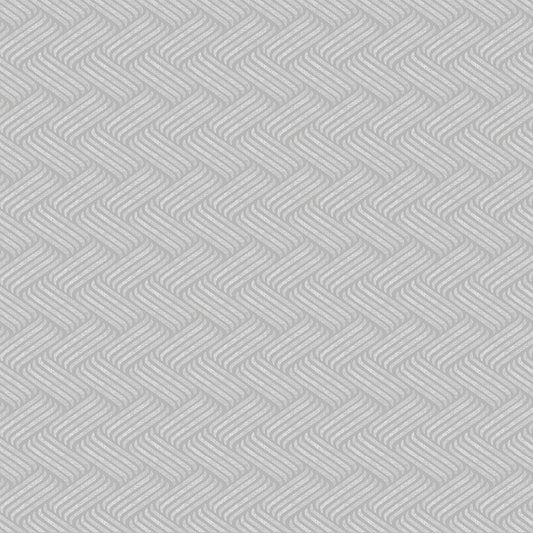 Strå - Straw Weave Wallpaper - Grey
