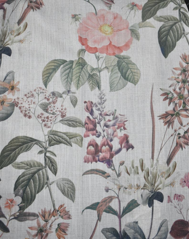 Hathaway Curtain Fabric - 4 Colours