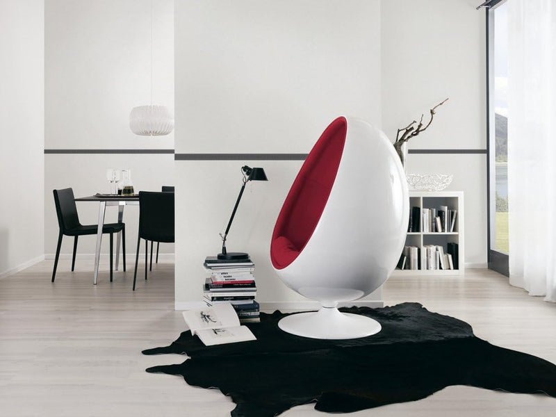 Graphic Meander Border - Black - Self Adhesive