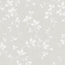 Siri - Floral, Linen-Look Wallpaper - Grey