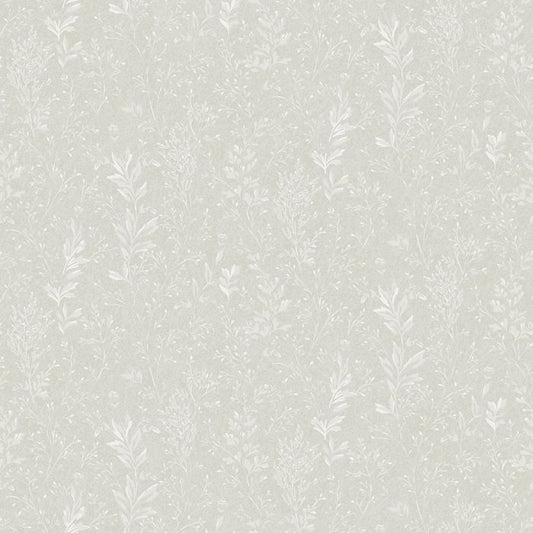 Tuva - Wild Grasses Wallpaper - Grey