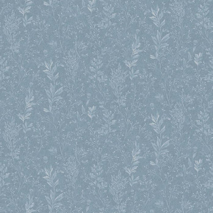Tuva - Wild Grasses Wallpaper - Blue