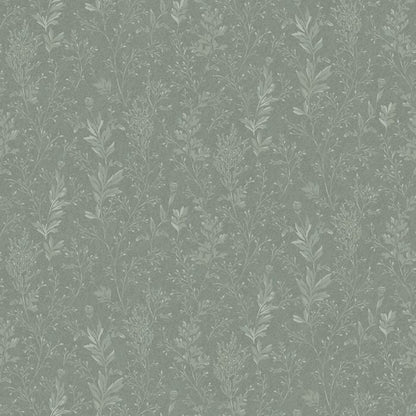 Tuva - Wild Grasses Wallpaper - Green